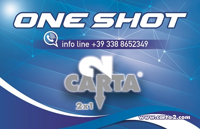 Carta2 One Shot Blu